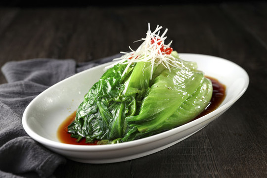 白灼羅馬生菜