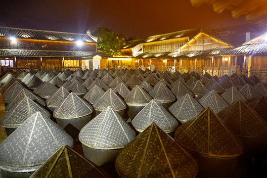 烏鎮(zhèn)醬園夜景