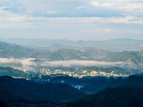 遠山云海