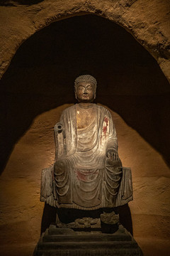 裴居儉造釋迦坐像
