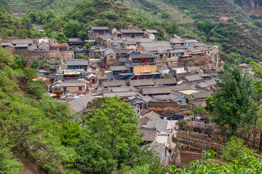 爨底下村全景圖