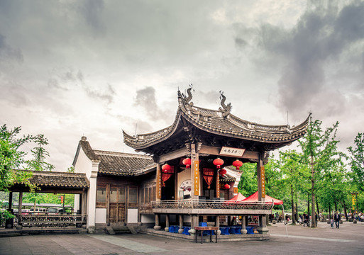 鳴鶴古鎮(zhèn)古戲臺(tái)