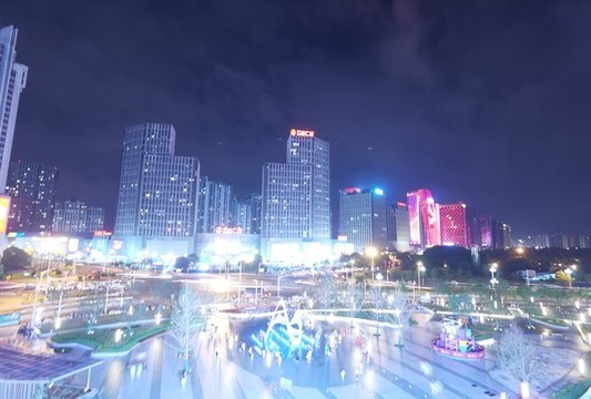 淮安萬達(dá)廣場夜景