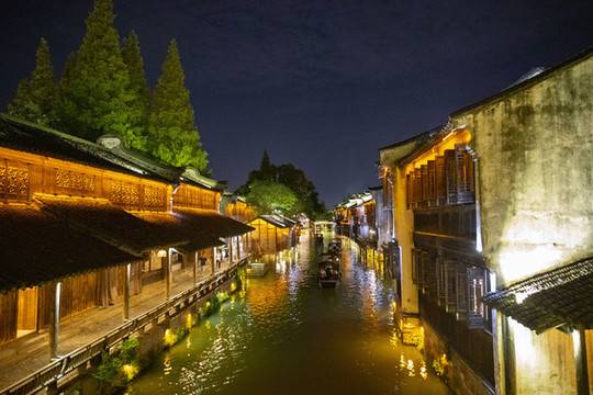 烏鎮(zhèn)夜景