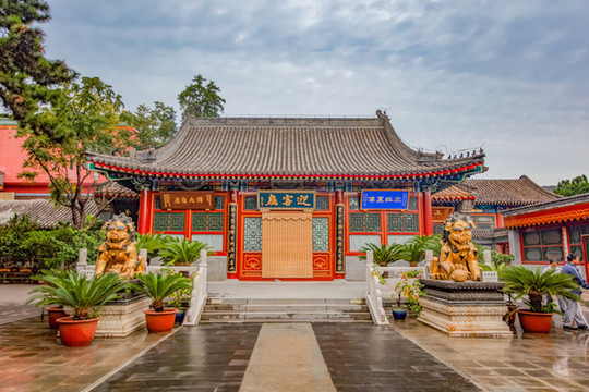 八大處靈光寺迎客廳
