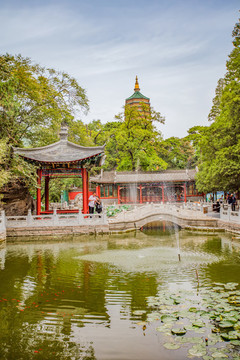 八大處靈光寺水心亭