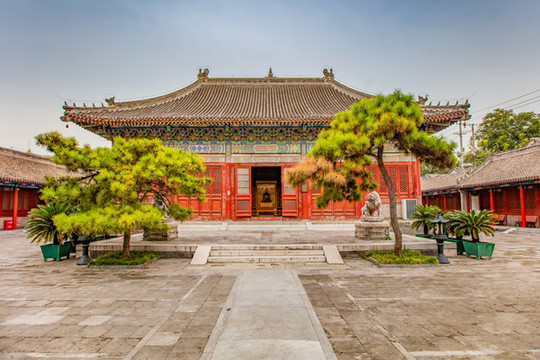 北京白塔寺大覺(jué)寶殿