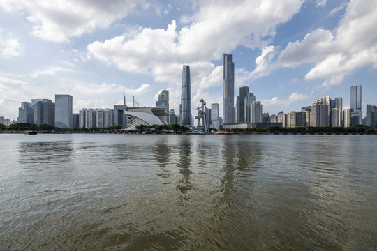 廣州珠江新城天際線風(fēng)景