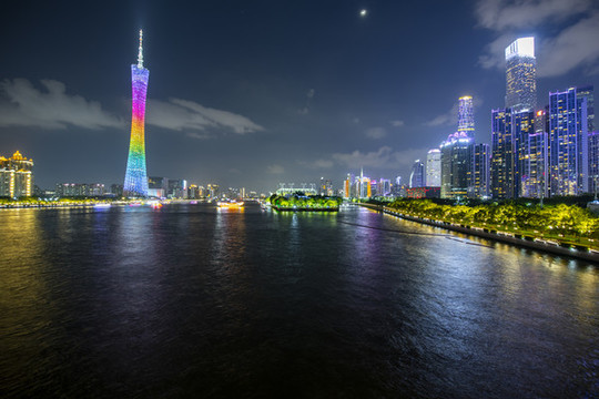 廣州城市天際線夜景