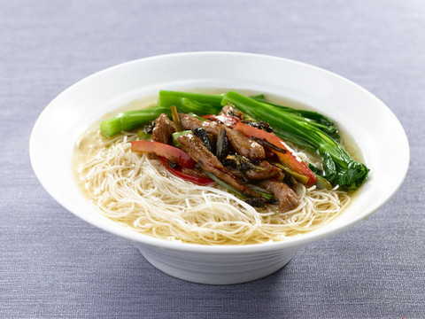 雪菜肉絲湯米粉