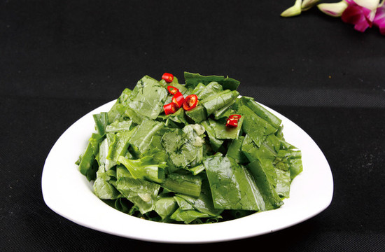 蒜香油麥菜
