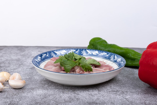 豬肉二刀肉瘦肉片