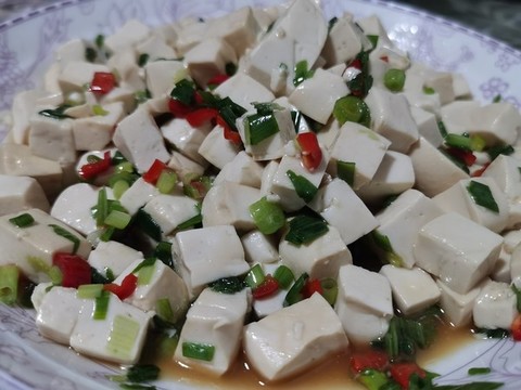 小蔥拌豆腐