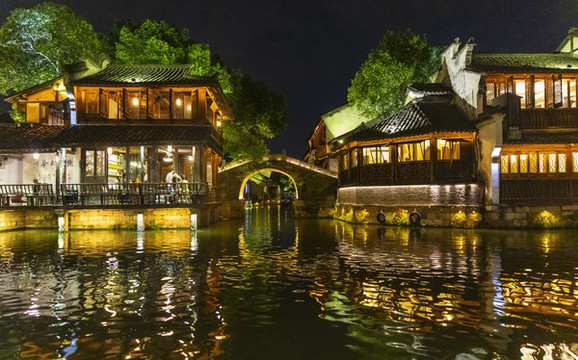 烏鎮(zhèn)夜景