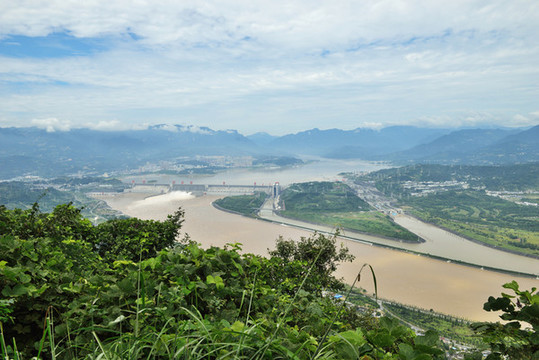 三峽工程高清全景圖