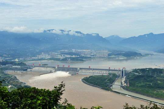 三峽工程高清全景圖