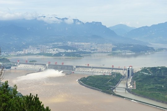 三峽工程高清全景圖