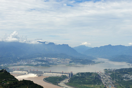 三峽工程高清全景圖