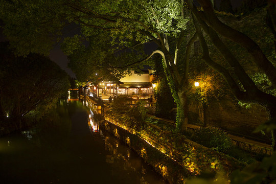 江南古鎮(zhèn)夜景