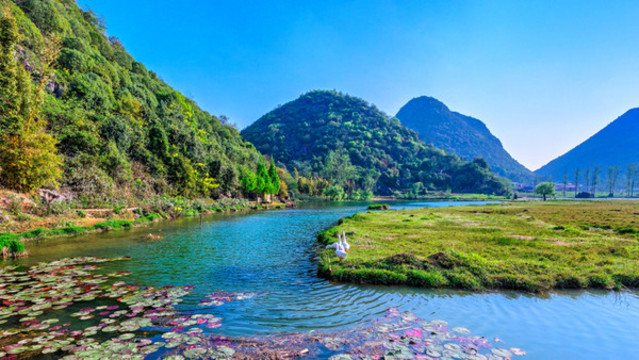 普者黑風景區(qū)青丘