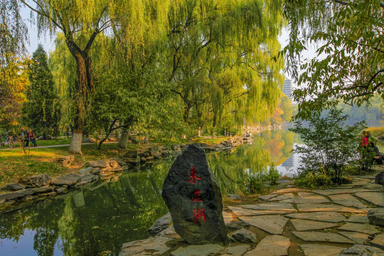 北京大學未名湖