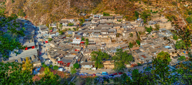 爨底下村全景圖