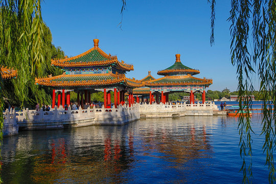 北海公園五龍亭