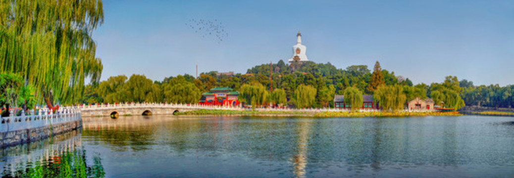 北海公園全景圖