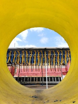 混凝土管站主題景觀