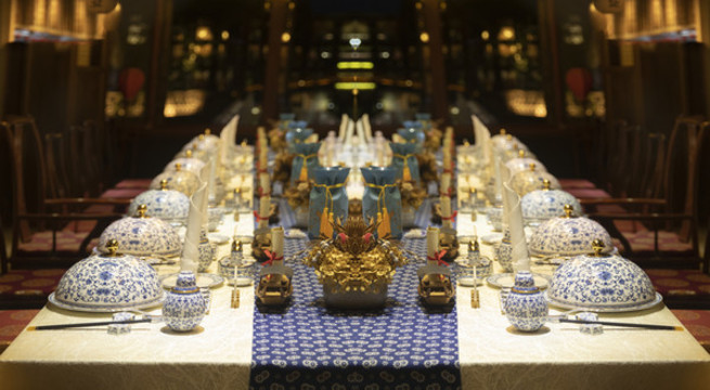 西餐餐具擺放