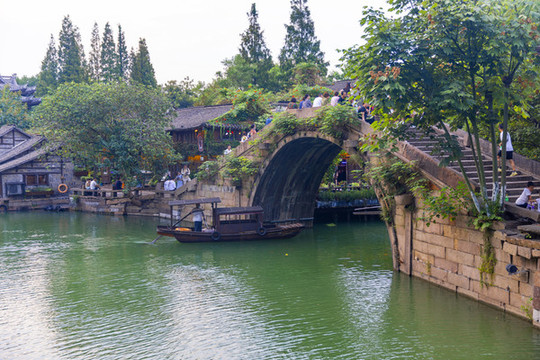 烏鎮(zhèn)石拱橋