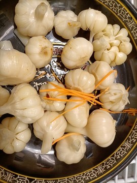 腌蒜頭