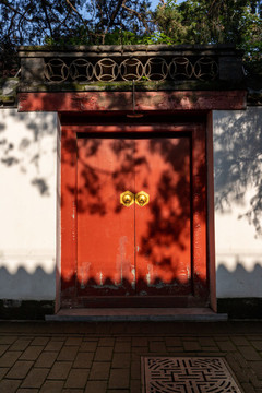 北京頤和園木門