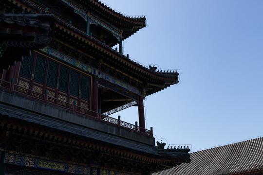 北京頤和園德和園大戲樓