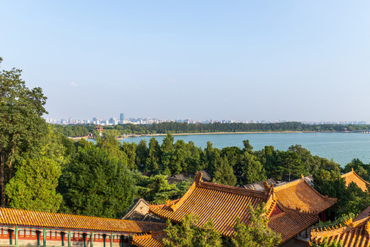 北京頤和園風光