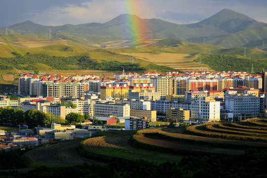 甘南藏族自治州全景圖