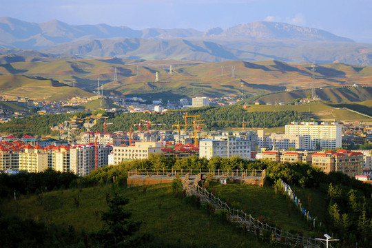 甘南藏族自治州全景圖
