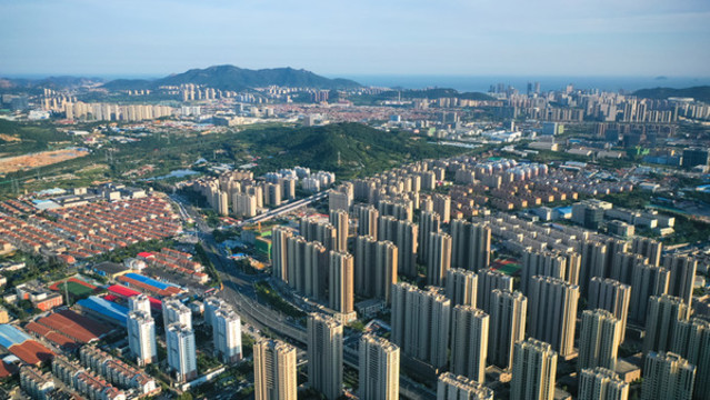 青島市李滄區(qū)城市風(fēng)光