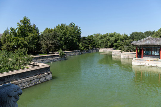 北京頤和園湖景