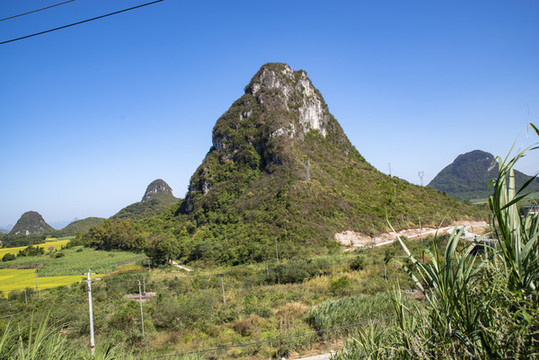 秋天的青山