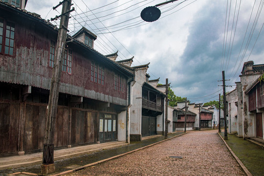 老上海街景