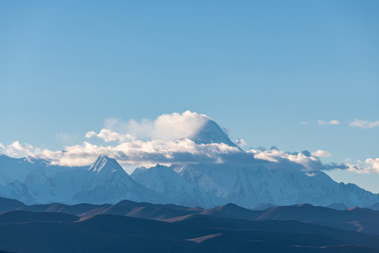 四川川西貢嘎雪山