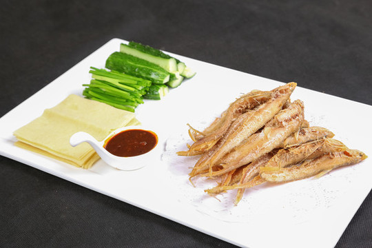 酥炸黃河刀魚