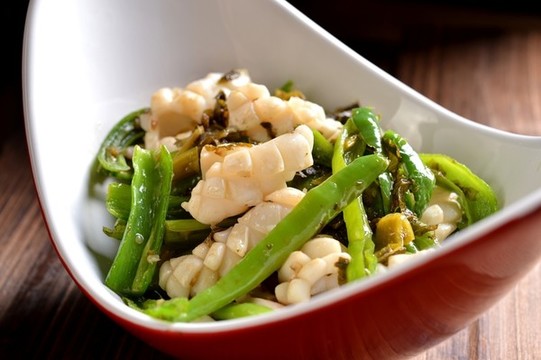 杭椒炒鮮魷