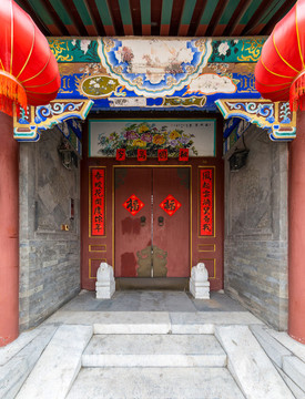 中式大門