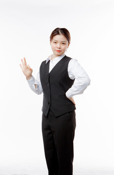 商務(wù)女性半身照