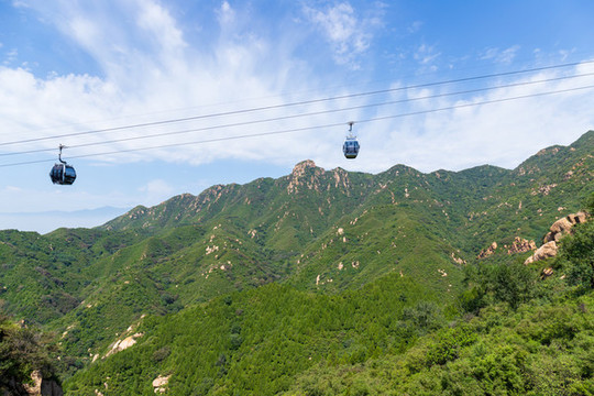 北京八達(dá)嶺長(zhǎng)城山脈