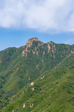 北京八達嶺長城山脈