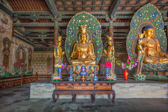 大同華嚴(yán)寺佛像