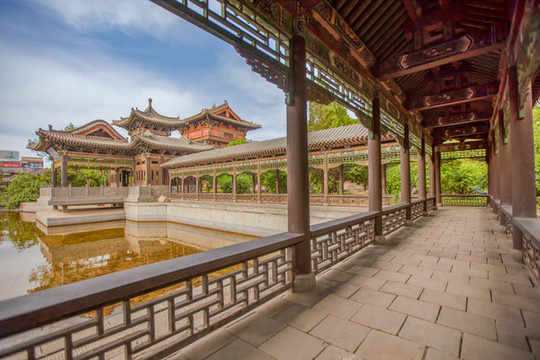 善化寺回廊
